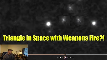 Triangle in Space with Weapons Fire?!