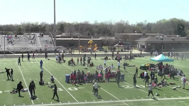 Rachel Tolbert 400m Run at Olympic Trojan Invitati...
