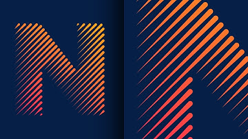 Create Simple Line Letter Logos with Illustrator