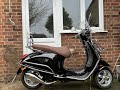 Tecnigas GP4 exhaust fitted to Vespa Primavera 3V