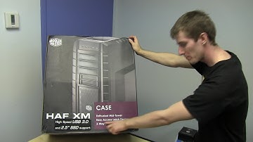 Cooler Master HAF XM Gaming Case Unboxing & First Look Linus Tech Tips