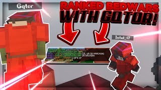 Hackusated in Ranked Bedwars (ft. Gqtor)