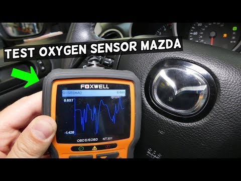 HOW TO KNOW IF OXYGEN SENSOR IS BAD GOOD MAZDA 2 3 5 6 CX-3 CX-5 CX-7 MIATA