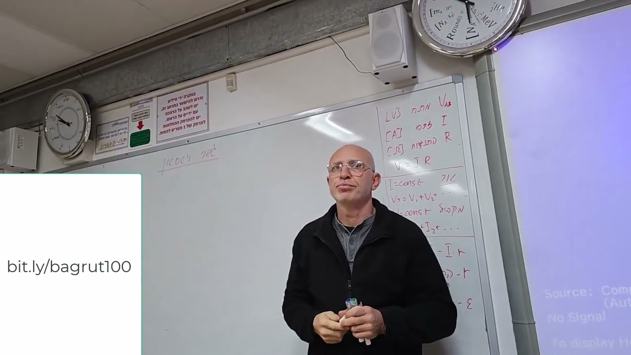 גשר ויטסטון שיעור מוקלט