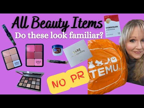 TEMU All Beauty Items / Do these look familiar?
