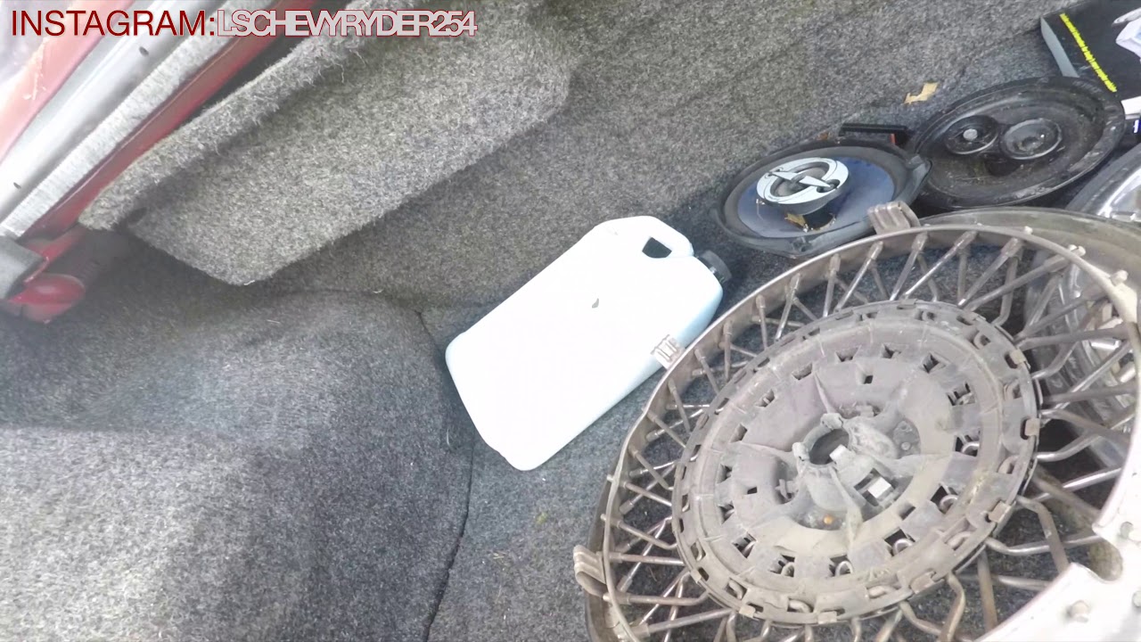 HOW TO FIX 1991 BUICK RIVERIA STUCK FUEL DOOR YouTube