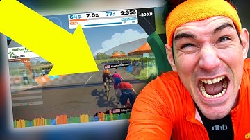 PERFECTLY TIMED ZWIFT SPRINT? 🏆 Zwift Insider Tiny Race 4 of 4