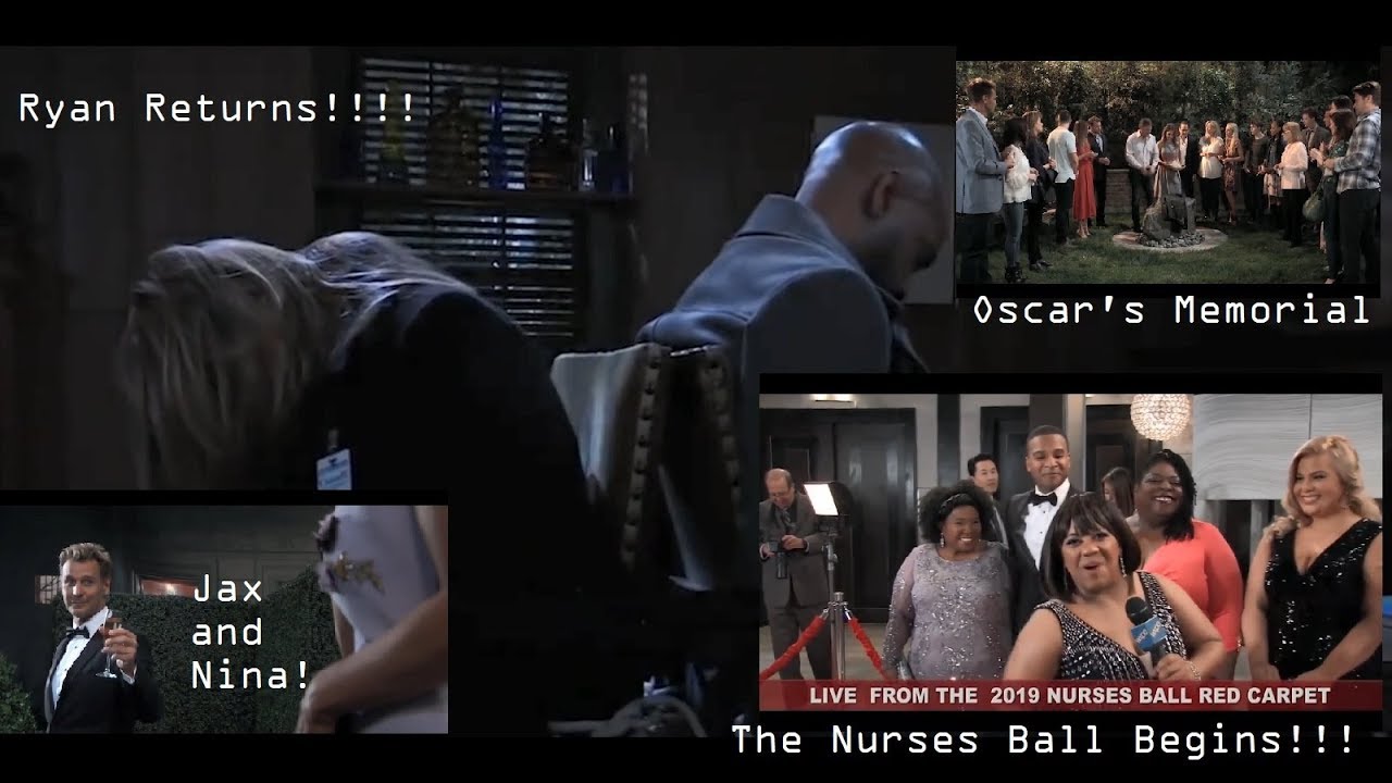 General Hospital After Show : Ryan Kills Again! / Nurses Ball Begins!