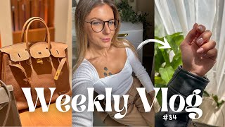 Fitko, nehty, nákupy, Hermès 🧡 weekly vlog 34