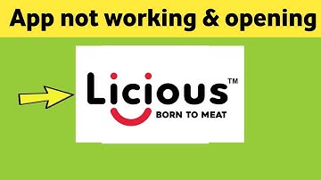 Licious app not working & opening Crashing Problem Solved
