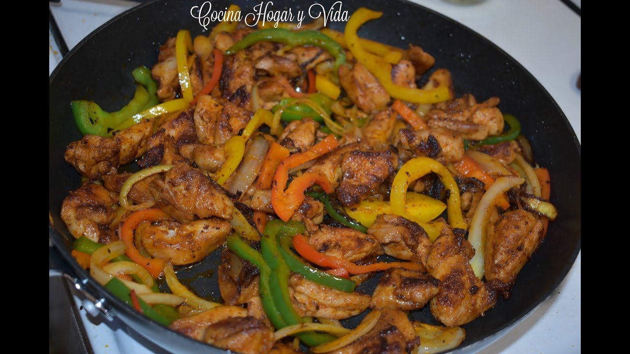 Fajitas de Pollo YouTube