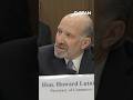 Lutnick refuses to answer questions on Epstein files