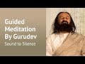 Inner silence guided meditation  gurudev sri sri ravi shankar