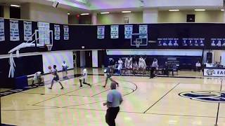 Johnathan Gooden breakaway dunk at Second Baptist Houston Basketball Game on February 7, 2020