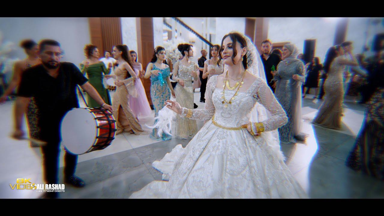 أجمل رقص للعروس في عرس أكراد عفرين بألمانيا | الفنان عبدو محمد 😍😍