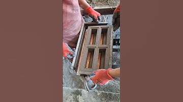 #blockmaking #diy #concrete #cementblocks #shorts #shortvideo #buildingmaterial