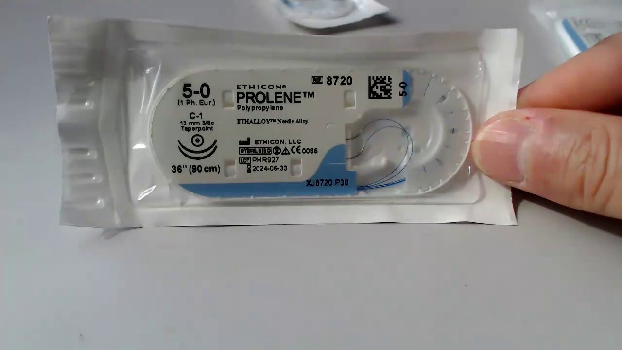 Vascular surgery: needle characteristics