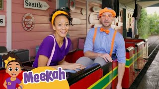 Blippi x Meekah Adventure City | Kids Cartoon Show | Toddler Songs | Healthy Habits for kids