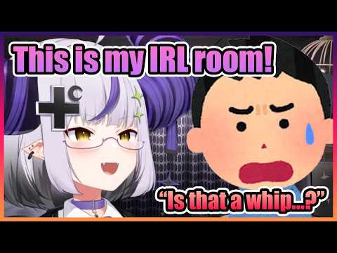 Laplus Shows Us Her IRL Bedroom and Chat Notices Some Questionable Items...【Hololive】