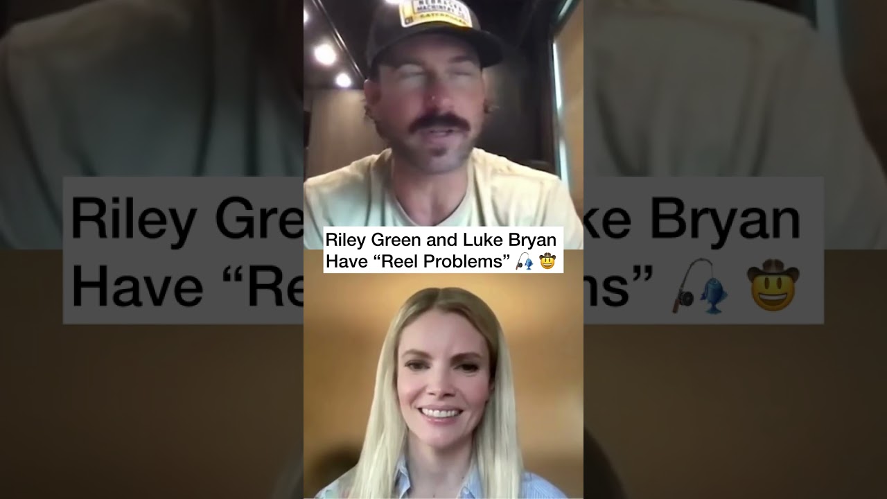 Riley Green and Luke Bryan have "Reel Problems" 🎣 🤠