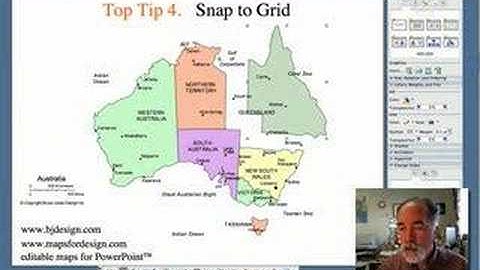 PowerPoint Tips 2-Enlarge & Reduce Objects, Snap to Grid