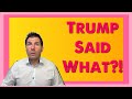 What Did Trump Just Say About Social Security??