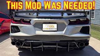Celebrity CHEAP Mod Completely Changes C8 Corvette Profile