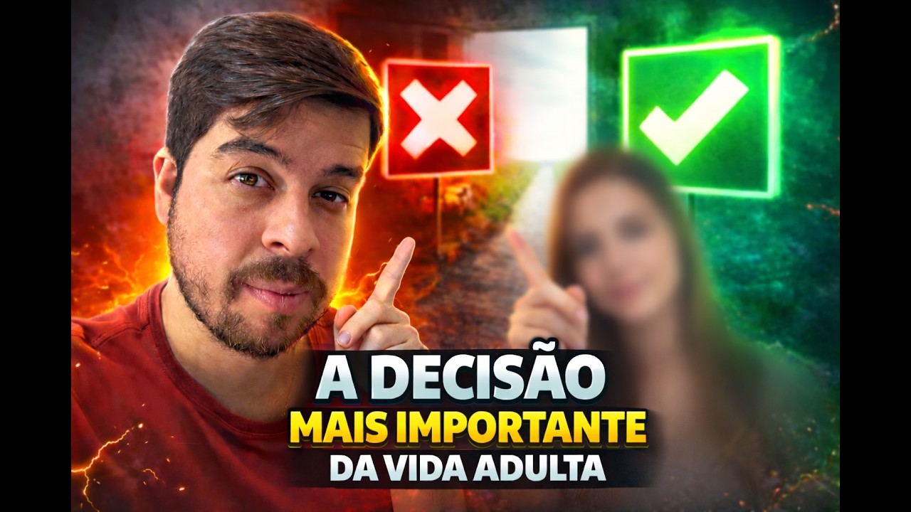 A Escolha Que Define Toda a Sua Vida Adulta (E Quase Ninguém Percebe)