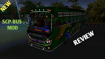 New tn private scp bus mod review (bussid) download link description
