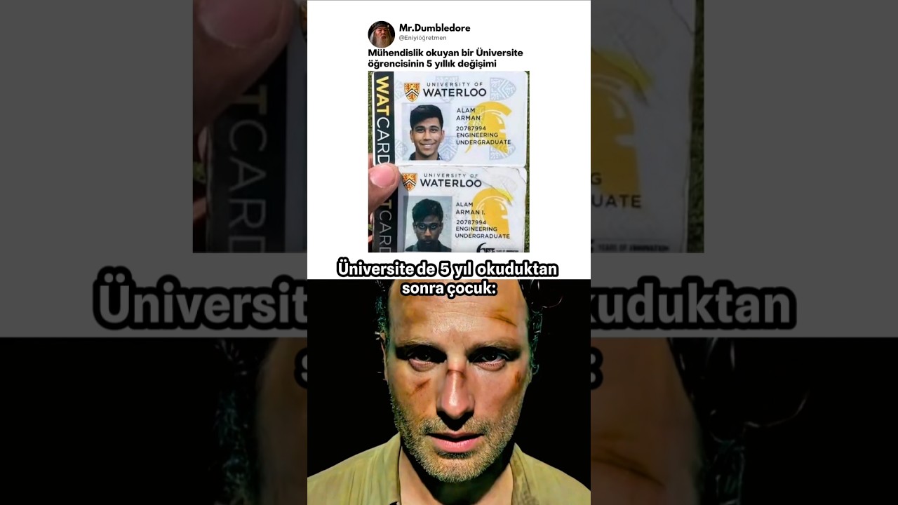 Irkını değiştiren üniversite 🤨