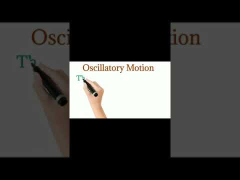 Video: Što je oscilatorno gibanje, navedite dva primjera?