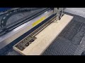LaserMen 100W 1390-1 Engraving 18MM solid wood board engraving speed 200MMs #laserengravingmachine