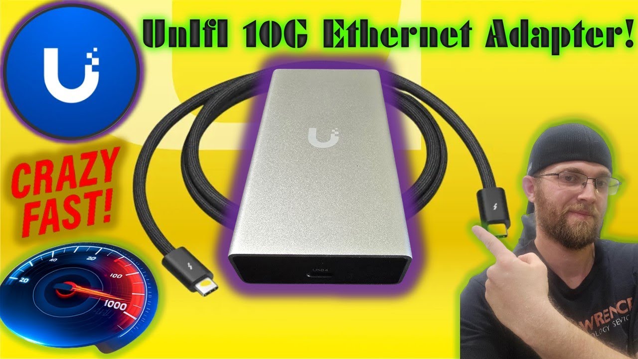 $200 for THIS! UniFi 10G Ethernet Adapter Unboxing & Speed Test