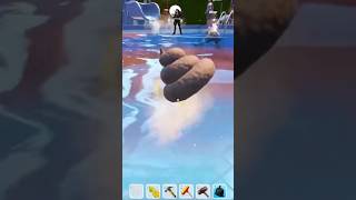 TWO? TWO POOPS IN MY POOL!!!