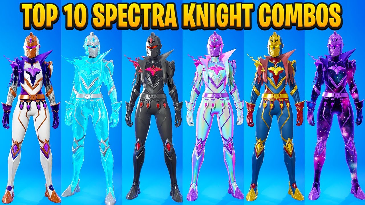 TOP 10 Spectra Knight Skin Combos in Fortnite OG - YouTube
