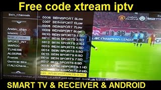 New code xtream IPTV for bein sport