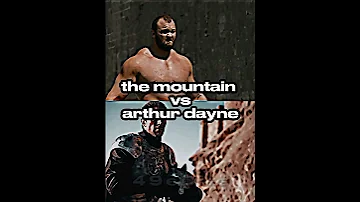 Arthur Dayne vs The Mountain #gameofthrones #gameofthronesedit #houseofthedragon #sigma #1v1 #shorts