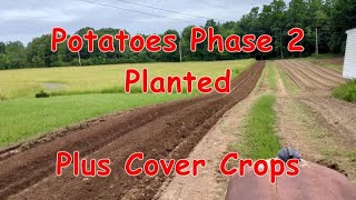 June 2025 Potatoes Phase 2 Plus Cover crops Planted *John Kempf AEA Info Included*