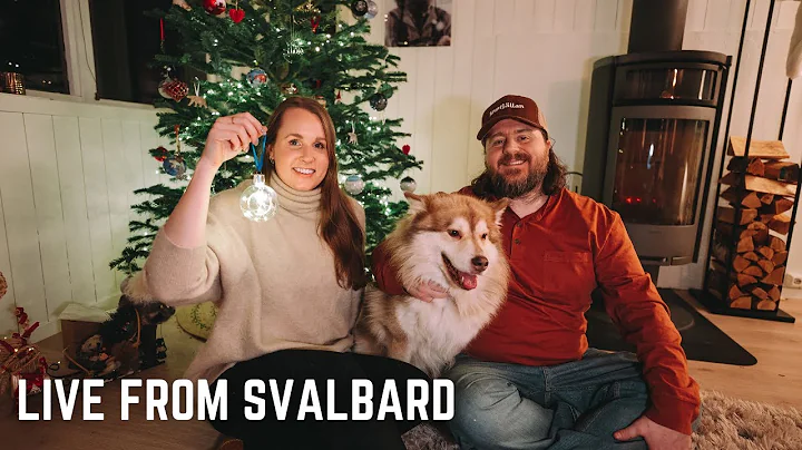 Spend Christmas Day with us on Svalbard LIVE | Cec...