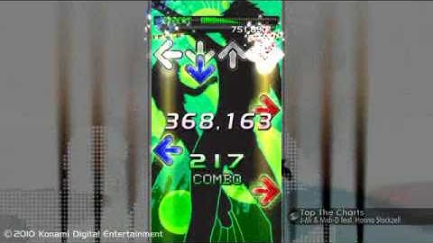 PS3 DDR Top The Charts