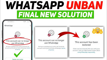How to Unban Whatsapp Account 2025 || This account can no longer use Whatsapp Problem New 2025
