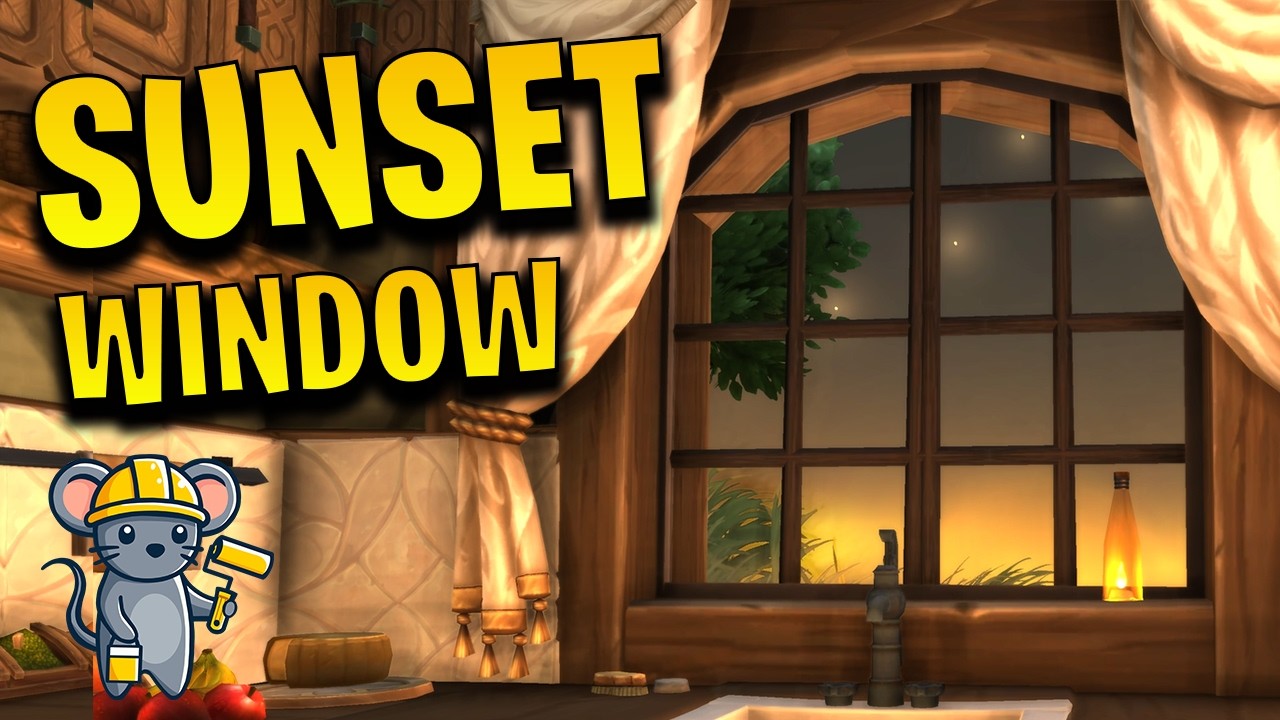 WoW Housing Tutorial | Sunset Window