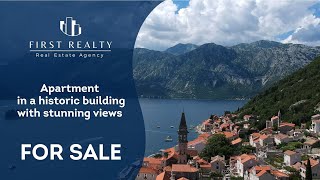 APARTMENT IN A HISTORIC BUILDING WITH STUNNING VIEWS | PERAST MONTENEGRO