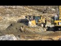 Cat 325DL And Cat D8R Doing Some More Preparation For The Quarry 1/3