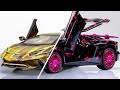 Restoration abandoned Lamborghini rebuilding Model Car  || Splatter Paint Fx