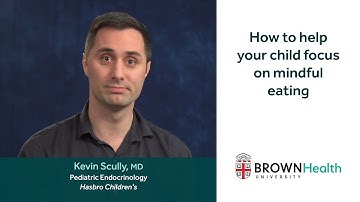 How to help your child focus on mindful eating