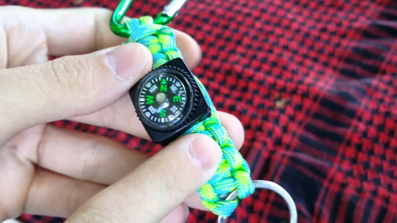 Dollar Tree Paracord With Compass YouTube
