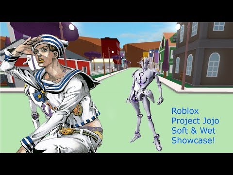 Roblox Project Jojo Soft Wet Showcase Youtube - josuke part 8 roblox