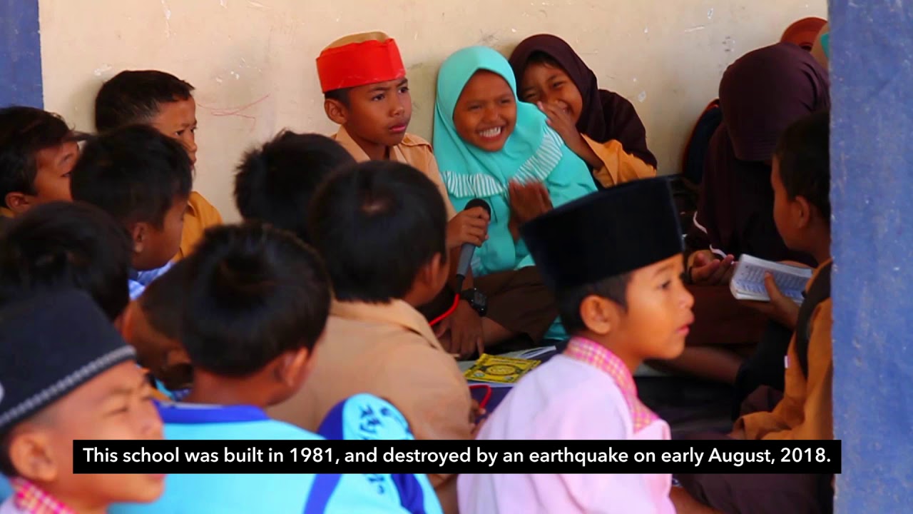 Initiative School in Kekait village, West Lombok Indonesia