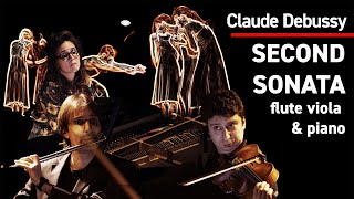 Claude Debussy: Sonata for flute, viola and harp [piano version]
